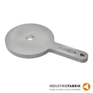 Siebkorbfilter.de Industriefabrik Schneider Drosselscheibe Drosselblende Drosselsteckscheibe Steckscheibe Edelstahl verschiedene Durchmesser Druckstufen Nennweiten PN08 bis PN40, DN10 bis DN35, Edelstahl