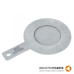 Stecksieb Typ S DN80 PN16 mit definierter Maschenweite, Anfahrsieb Typ S zur Montage zwischen Normflanschen, Flache Bauform für schnellen Ein-/Ausbau und Reinigung Ring mit Fahne (1.4301) und innenliegendes Gewebe (1.4401) DIN EN 1092‑1 oder ANSI B16.5 - DIN 2626 gefertigt, unterschiedliche Nennweiter (DN) und Druckstufen (PN) auf Lager - kaufen im Online-Shop, direkter Hersteller und Händler